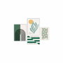 Wallity Mdf - 00132 Conjunto de 4 Pinturas Decorativas de MDF Multicolor